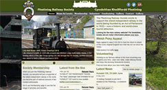 Desktop Screenshot of ffestiniograilway.org.uk